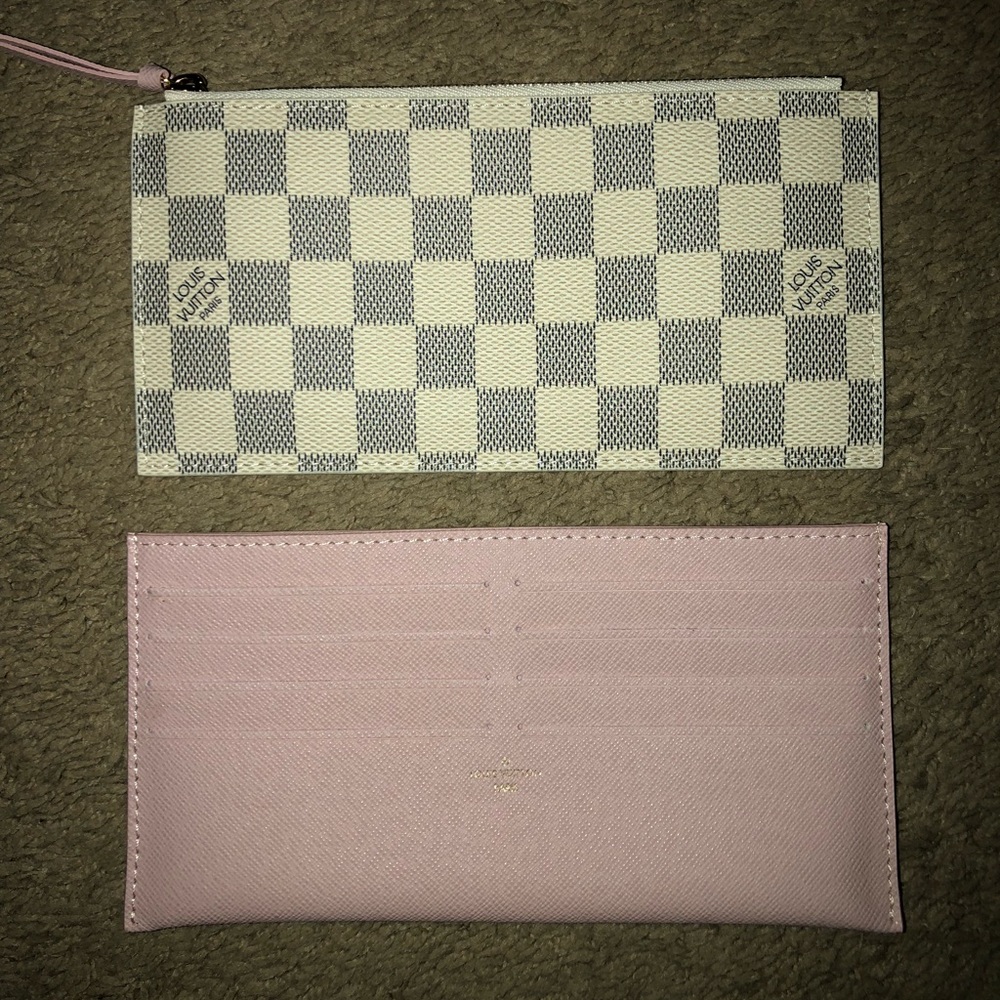 100% authentic Louis Vuitton Damier Azur inserts